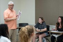 Gregory Propp teaching